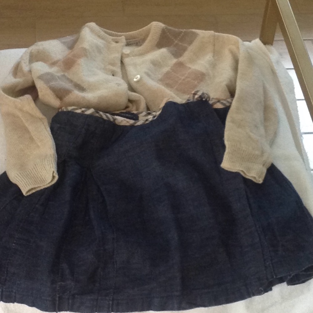 Burberry two piece set